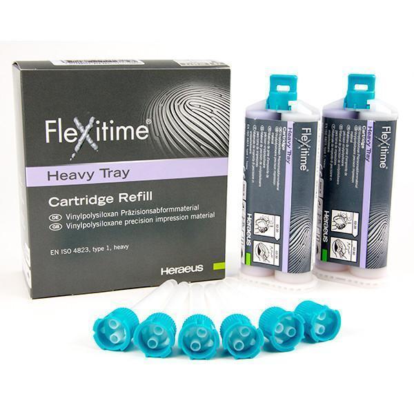 Kulzer 50034804 Flexitime Heavy Tray VPS Impression Material Cartridge 50 mL 2/Pk Kulzer 50034804 Flexitime Heavy Tray VPS Impression Material Cartridge 50 mL 2/Pk